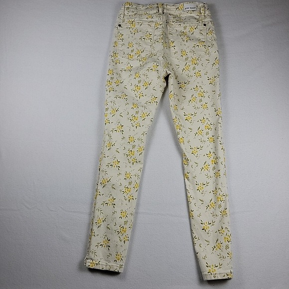 Judy Blue Jeans Women's 5/27 Floral Print High Rise Skinny Fit JB8809 Stretch - Picture 3 of 11